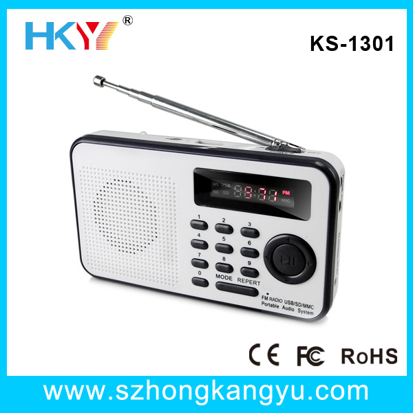 FM radio speaker,fm radio usb sd card speaker,best mini digital FM radio speaker/mp3 radio speaker(China (Mainland))