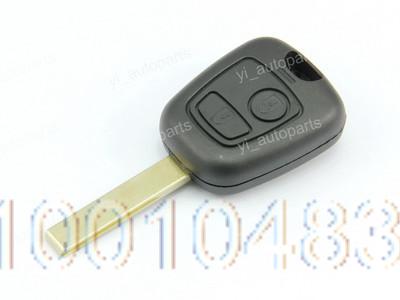 Uncut Blade Blank Key Remote Shell Case For Citroen C2 C3 C4 C5 Xsara 2 Button(China (Mainland))