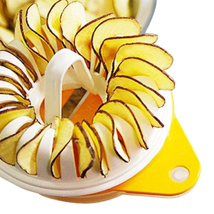 Hot-selling diy microwave oven baked potato chips machine set band slicer(China (Mainland))