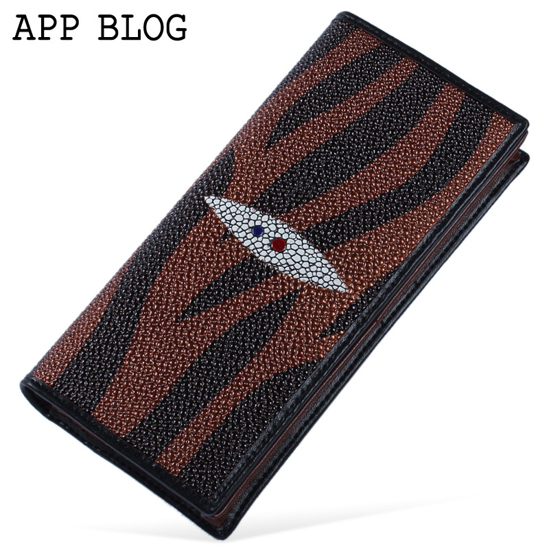 App blog tiger women's wallet female long design stripe wallet suit bag fish wallet purse multi card holder(China (Mainland))