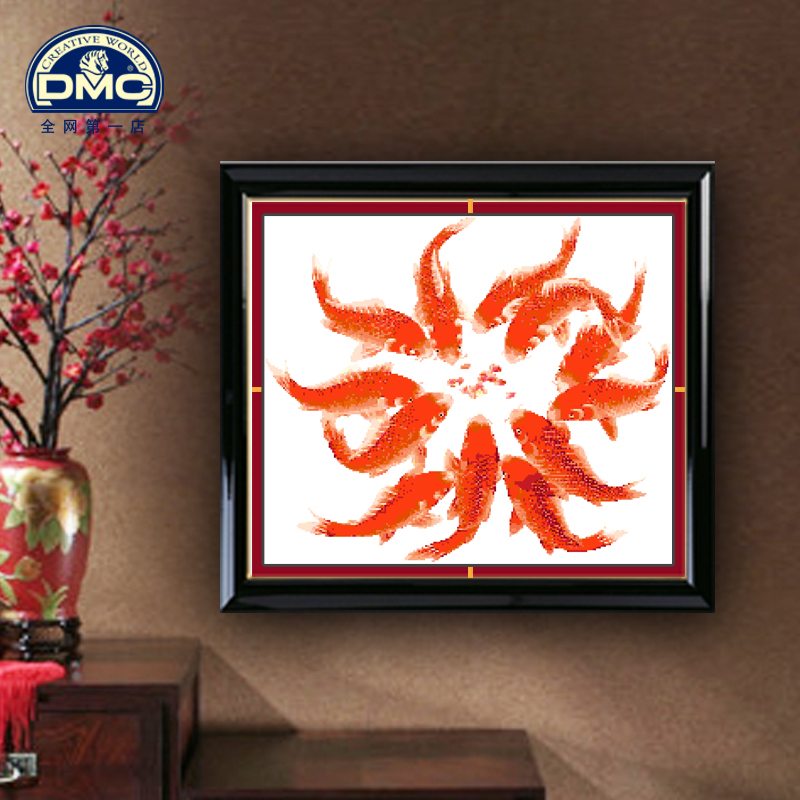 Dmc cross stitch chinese style calligraphy(China (Mainland))