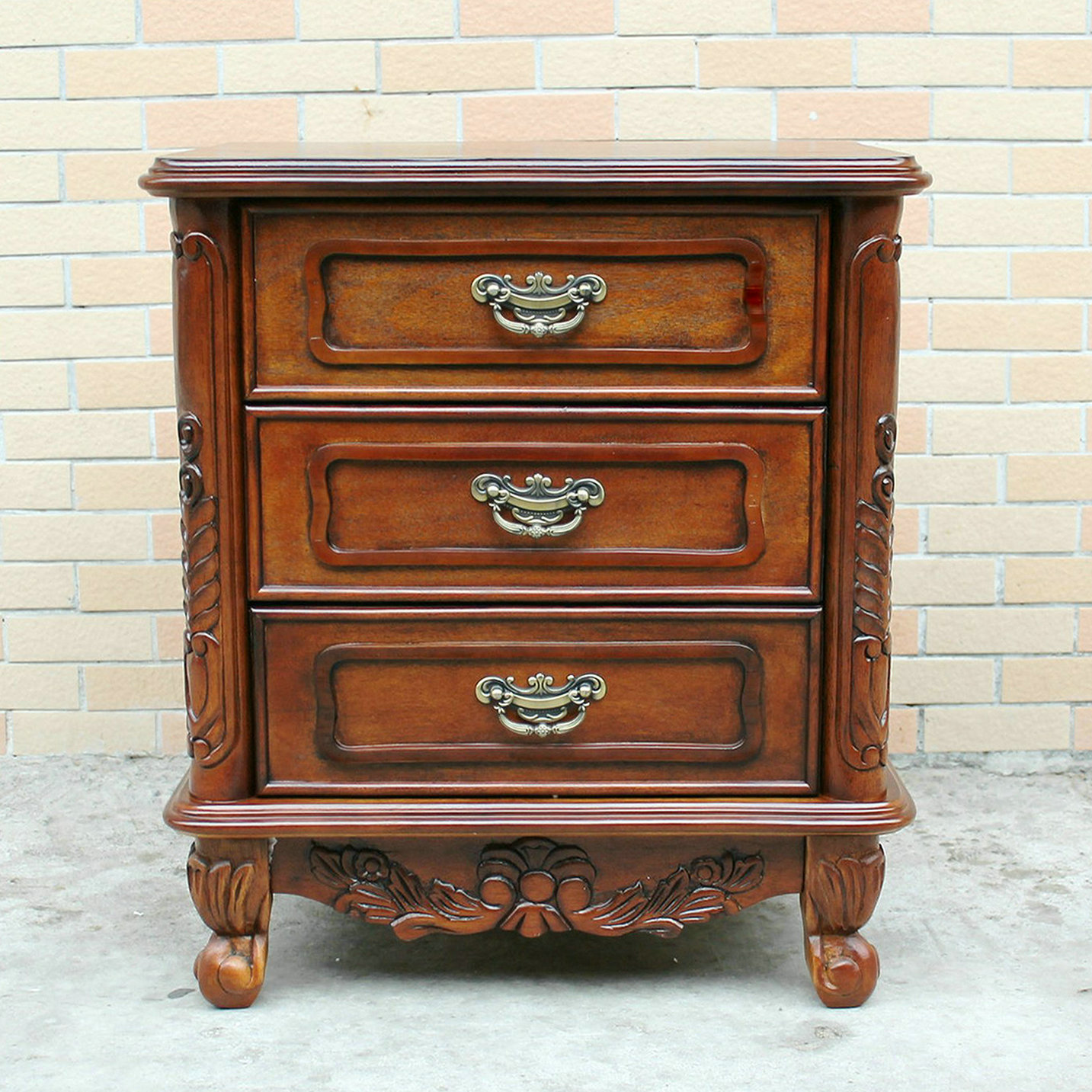 Fashion bedside cabinet wood angle of a few brief side tables telephone table drawer cabinet(China (Mainland))