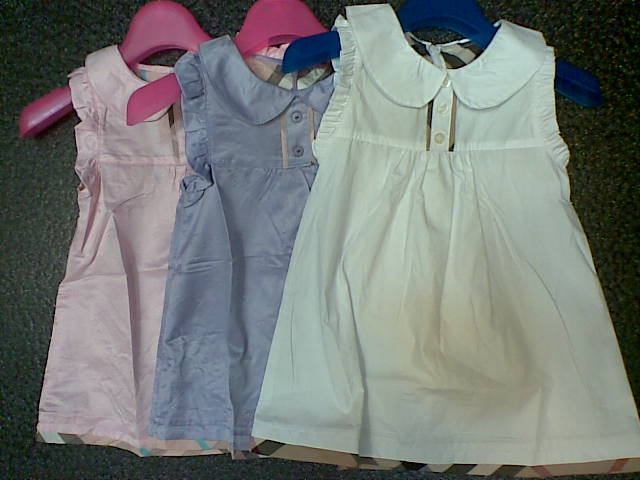 Children's clothing summer british style b hot-selling lively and lovely female child one-piece dress(China (Mainland))
