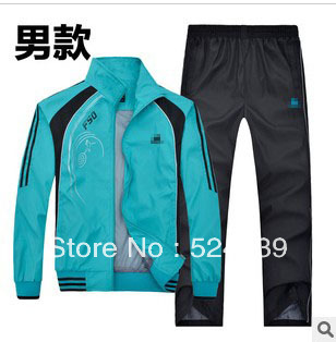 2013 NEW selling Man's and woman's Addas lovers Sport suit coat and trousers many colors free shipping by CPAM.(China (Mainland))
