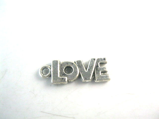 New Arrival Love Pendants Antique Silver Alloy Metal Pendants Fit Jewelry Handcraft Wholesale a1321(China (Mainland))