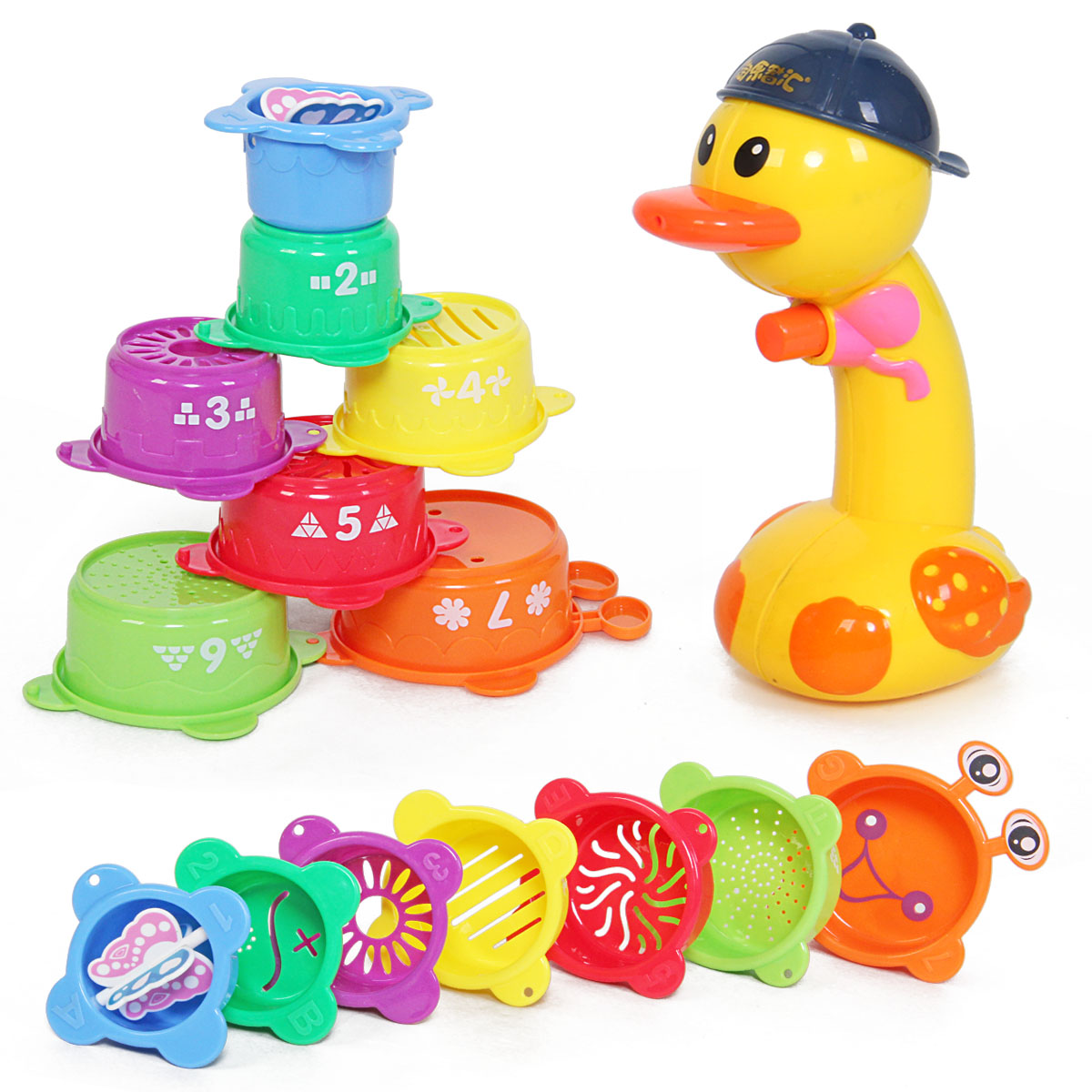 Child beach buttressed cup teakettles baby buttressed music water gun set sand toy(China (Mainland))
