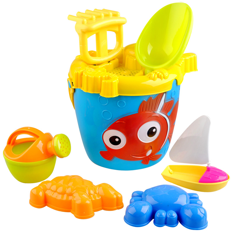 Sand toy set child beach toy set sand tools boy baby toy 3 - 7(China (Mainland))