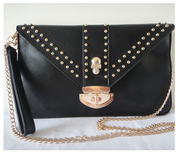 A0087(black),Bester price in AliExpres,2013 promotion envelope lady clutches bags,leather shoulder,bags for woman,free shipping!(China (Mainland))