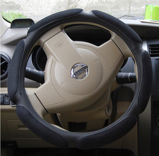 Four seasons general vehienlar slams slip-resistant breathable steering wheel cover great wall m4h5 a3 cloud auto upholstery(China (Mainland))