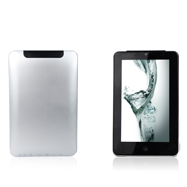 B08-3 7" Resistive Screen Android 4.0 Tablet PC w/ TF / Wi-Fi / Camera / HDMI - Silver + Black(China (Mainland))