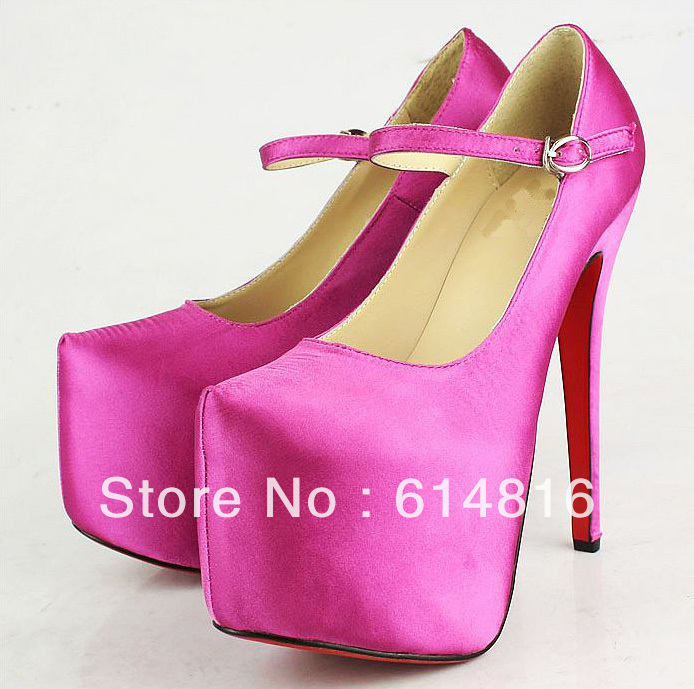 Wholesale Red Bottom Ladies High Heel Shoes Heels >8cm Grace Style Suede Sweety Women Elegant Dress Shoes Wholesale WS015(China (Mainland))