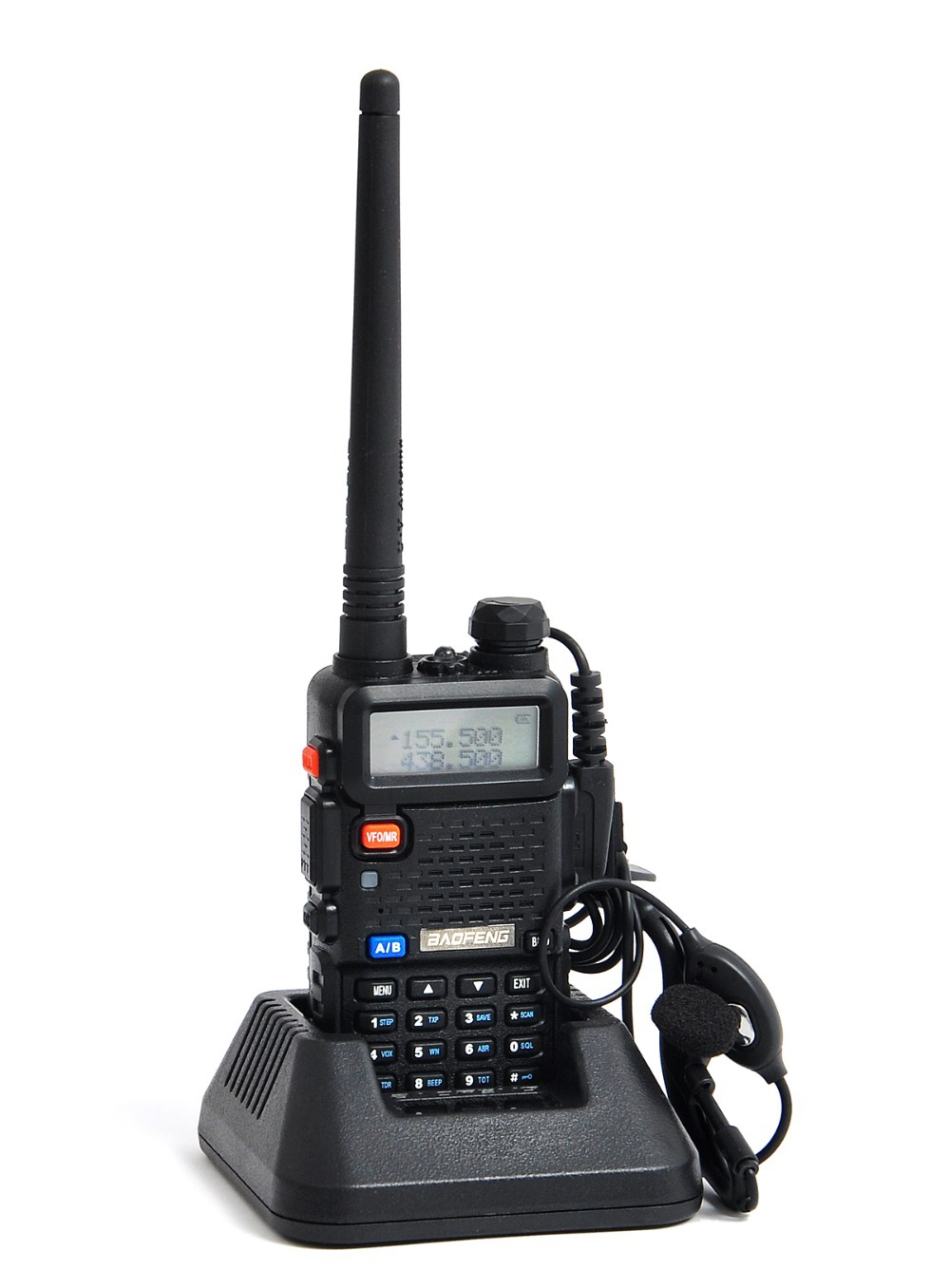 2pcs Walkie Talkie UHF&VHF BaoFeng UV-5R Interphone Transceiver Two-Way WIFH FM Radio Mobile Handled A0850A(China (Mainland))