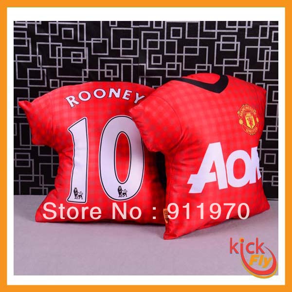 England Football Club Excellent Footballer Wayne Rooney Jersey No. 10 Rest Pillow(China (Mainland))