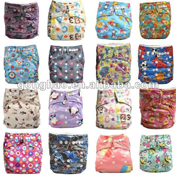 Free Shipping Adjustable Polyester microfiber PUL Baby Cloth diaper 10pcs Plus 20pcs microfiber inserts(China (Mainland))