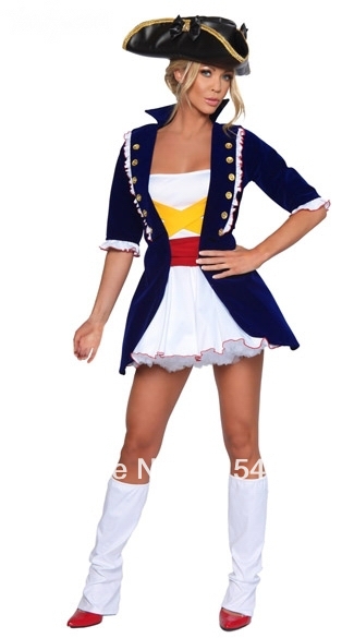 ML5335 Hot Selling Free Shipping American History Adult Costume Sexy Washington Costume Luxury Halloween Costume(China (Mainland))