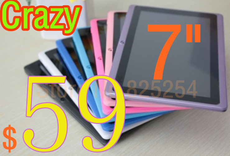 Wholesale tablet pc free shipping NEW 7 inch tablet pc android 4 dual camera WIFI game 3G capacitive screen touch s3(China (Mainland))