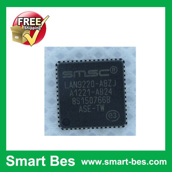 Smart Bes Free Shipping mobile phone keypad ic LAN9220 ABZJ LAN9220 SMSC QFN56 IC 20PCS LOT