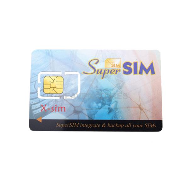 Free Shipping 16 in 1 Max SIM Cell Phone Magic Super Card Backup W hv3n