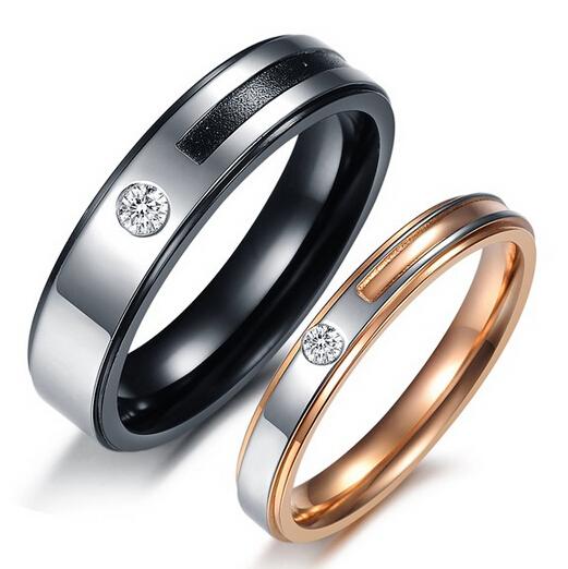 Engagemant Ring Men Women Wedding Anniversary Romantic Jewelry Fashion ...