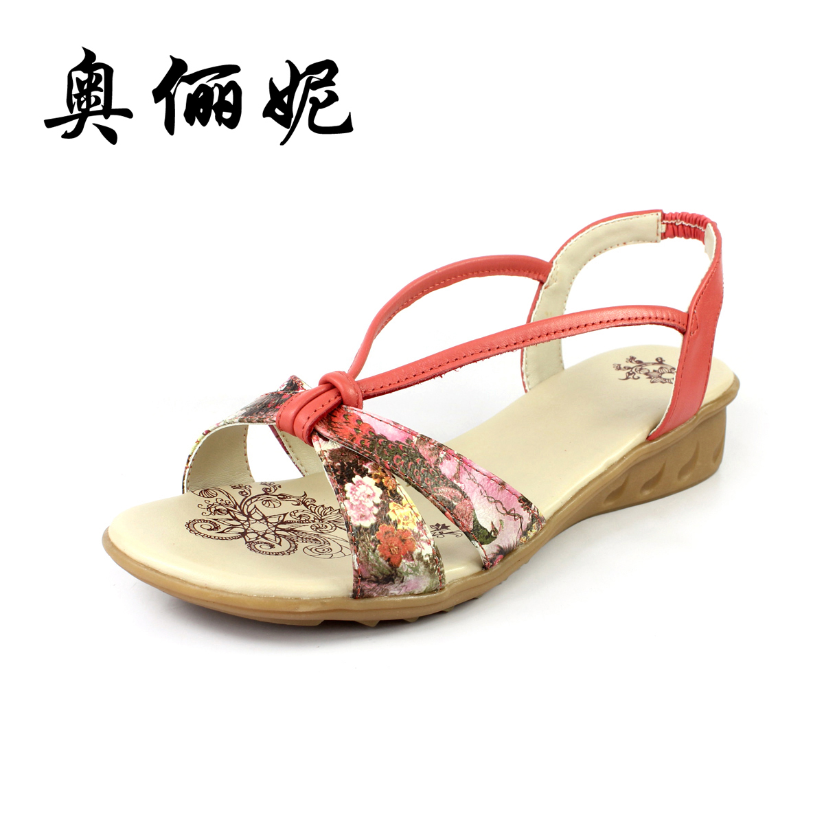 ... -Fashion-Sandals-Flat-Women-s-Summer-Shoes-Bohemian-Style-Roman