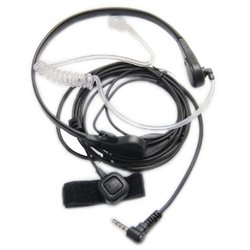 1 Pin Throat Mic Covert Acoustic Tube Earpiece Headset Compatible For Yaesu Vertex Vx-110, Vx-150, Vx-130, Vx-131, Two Way Radio(China (Mainland))