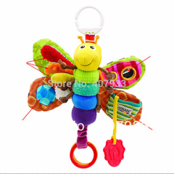 Fly Honey Bee 1pcs 12'' 30cm Musical Baby Musical Inchworm Plush toy toddler Infant kids toys Toys /Lamaze Wrist Rattles(China (Mainland))