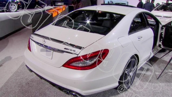 Mercedes cls 350 spoiler #4