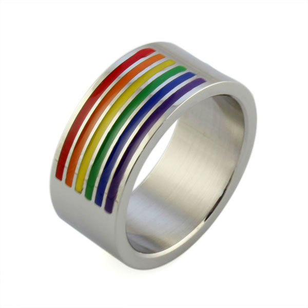 men-s-jewelry-rainbow-ring-wholesale-stainless-stee-jewelry-for-men ...