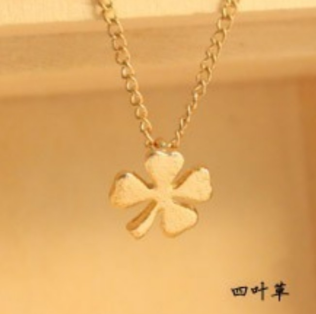LZ Jewelry Hut N133 The 2014 New Wholesale Fashion Wholesale Cheap Clovers Womans Necklace For Women