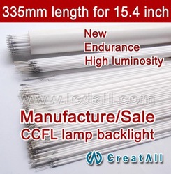 20pcs 15.4 inch wide sreen LCD CCFL lamp backlight ,CCFL backlight tube,336MM*2.4mm,335MM*2.4mm,15.4 inch wide sreen CCFL light(China (Mainland))