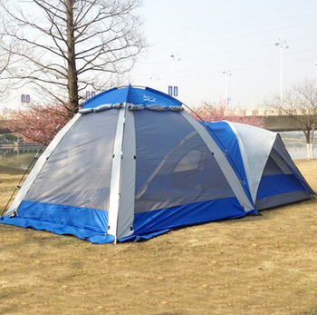 family tent camping supply list
 on Double Layer Fiberglass Family Camping Tent 3-4 Person 2 Room ...