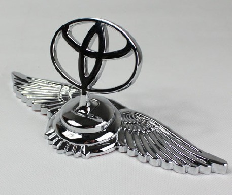 Toyota hood emblem