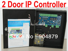 2 Door IP Controller Door Access with Browser via a web interface Two door Access Controller