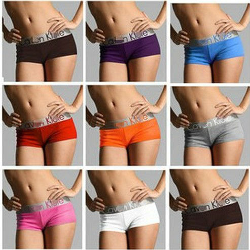 5 pcs/lot Briefs Wholesale Brand Lady's Cotton Sexy Underwear Boxer Shorts Women's boysuits Panties soft Lingerie Underpants(China (Mainland))