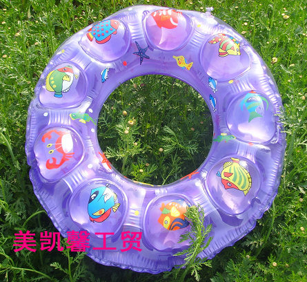 Double layer crystal child adult swim ring bunts swimming ring floating ring big Small(China (Mainland))