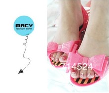 3color 5-9Size 2013 fashion elegant  Women Summer fish mouth bowknot Jelly melissa Flat Sandal lady low-heel shoes,retail