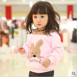 Free Shipping Winter 2013 female's Korean rabbit fleece hooded long-sleeved fur fashion leisure sweaterZJ139(China (Mainland))