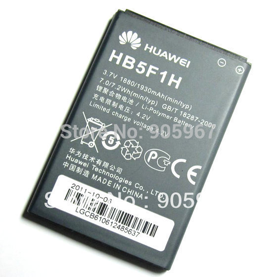 New 1880mAh HB5F1H Battery For Hua wei HUAWEI Honor U8860 Glory M886 Mercury Cricket Batterie Batterij