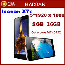Original Iocean X7S T X7 Octa core mtk6592 Cell phone 5 OGS 1920x1080p 16GB ROM MTK6592