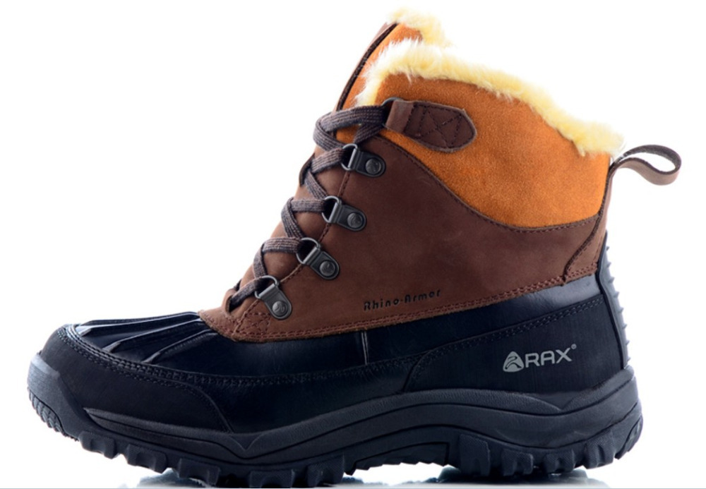 Rax Camping  Hiking Walking Shoes Men Brand Outdoor Winter Polar ...