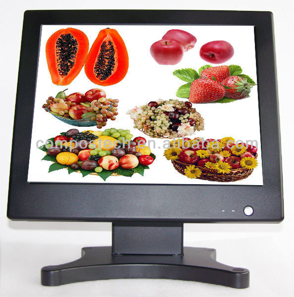 Купить pos 15-дюймовый сенсорный экран монитора/сенсорный экран ...