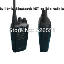 Bluetooth UHF Military Grade Ham Two Way Radio 10km Portable Walkie Talkie with wireless Bluetooth earpiece