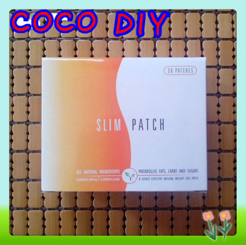 Free Shipping Slim Patch With Package Slimming Navel Stick Magnetic Weight Loss Burning Fat Patch 60pcs
