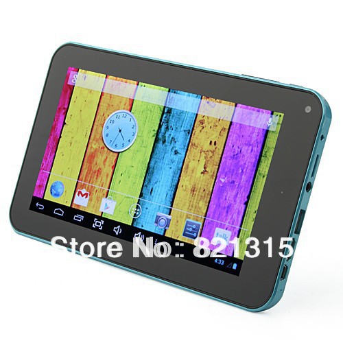 NEW DHL Free shipping 7 tablet pc AllwinnerA20 ARM Cortex A7 Android4 2 Dual Core capacitive