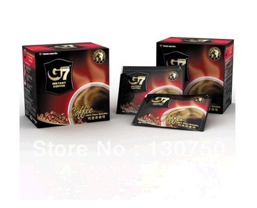 Vietnam central plains the G7 Black Coffee Without Sugar instant Coffee 2 g 15 package to