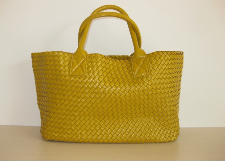 Brand New Woven Leather Cross Stitch Hobo Handbag Women s Fashion Woven bag Purse Tote