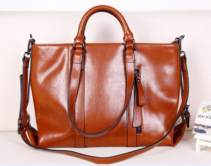 Leather Work Bags For Women – Fashion Mode