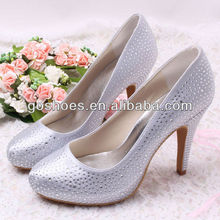 New Arrival Custom Rhinestone Diamond Wedding Platform Heels Shoes 10cm Heels Free Shipping Dropship