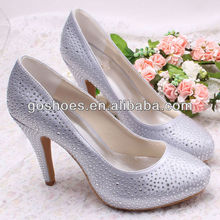 New Arrival Custom Rhinestone Diamond Wedding Platform Heels Shoes 10cm Heels Free Shipping Dropship