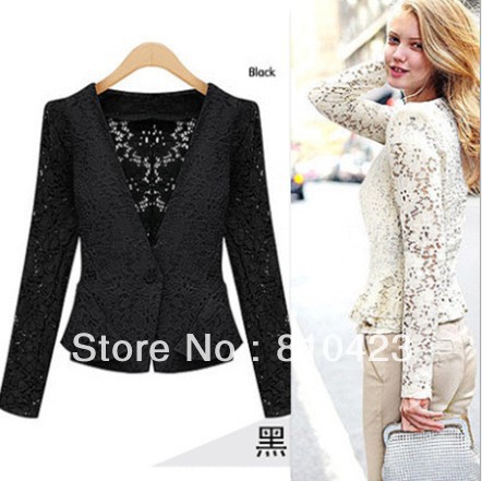 2013-New-Arrival-Women-s-Fashion-Autumn-Black-White-Lace-Hollow-Out